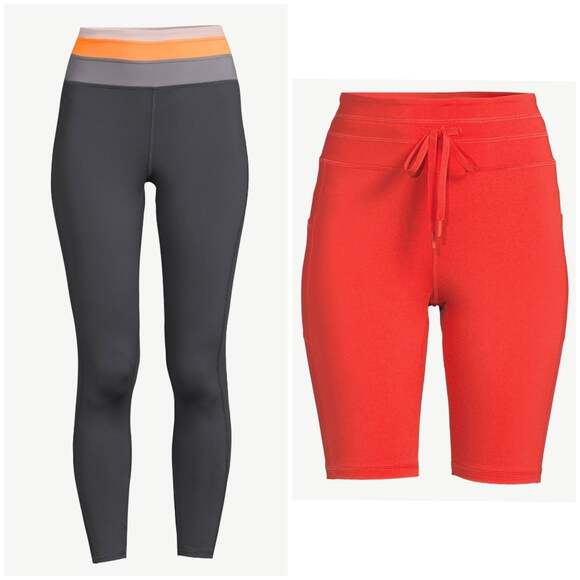 Love & Sports leggings and shorts. XL 2XL Womens new athletic workout - Picture 1 of 10